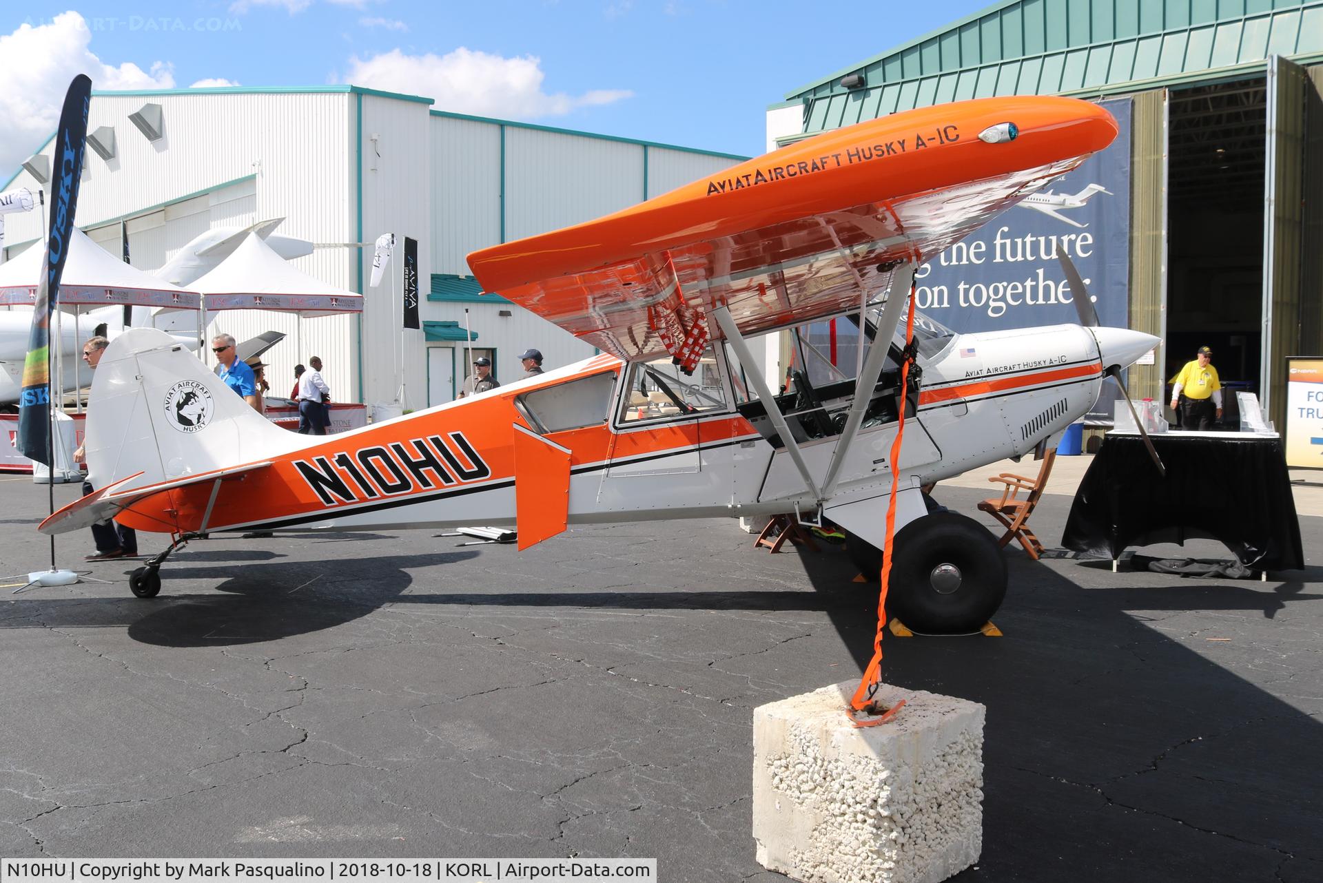 N10HU, 2018 Aviat A-1C-180 Husky C/N 3310, Aviat A-1C-180