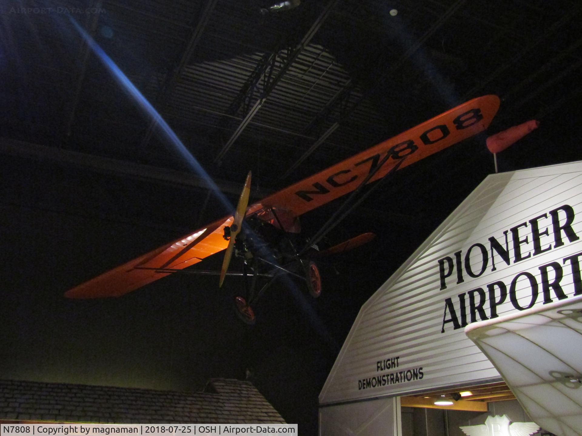 N7808, 1929 Universal Moulded Products Monocoupe 113 C/N 247, at EAA museum