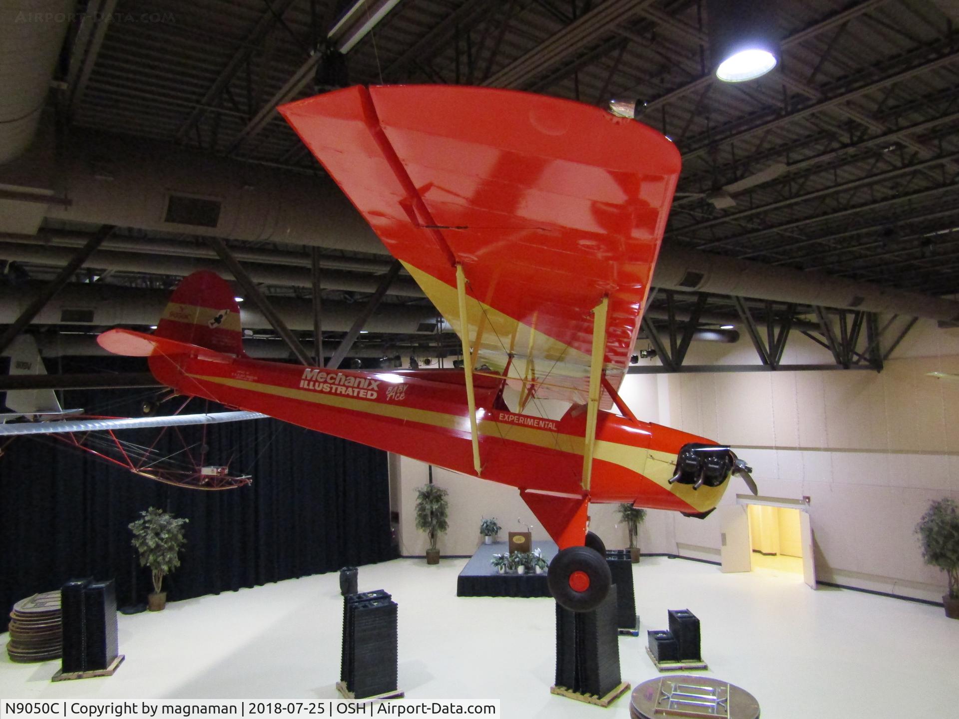N9050C, 1955 Corben Baby Ace Model C-1 C/N 101C, at EAA museum