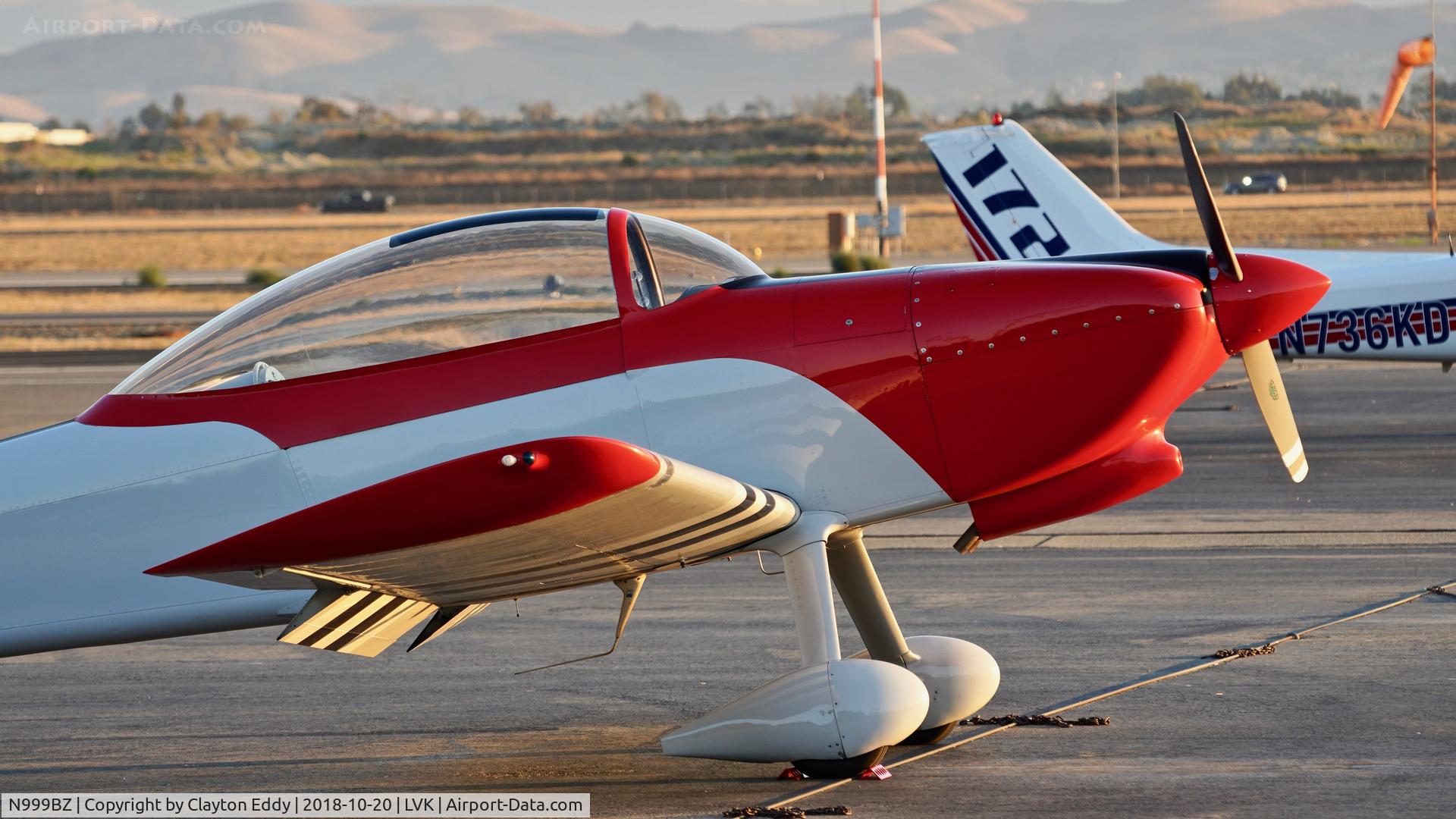 N999BZ, 2005 Vans RV-8 C/N 80084, Livermore Airport California 2018.