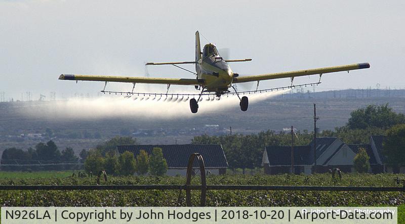 N926LA, 1993 Air Tractor Inc AT-402 C/N 402-0911, Doing work in Artesia, NM