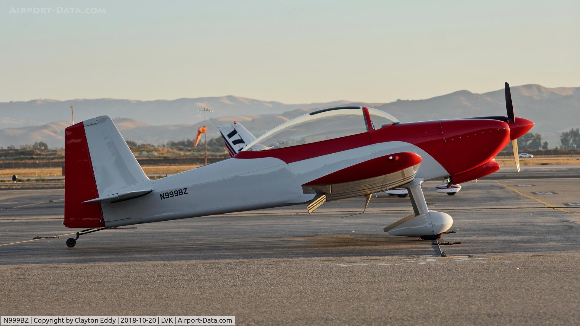 N999BZ, 2005 Vans RV-8 C/N 80084, Livermore Airport California 2018.