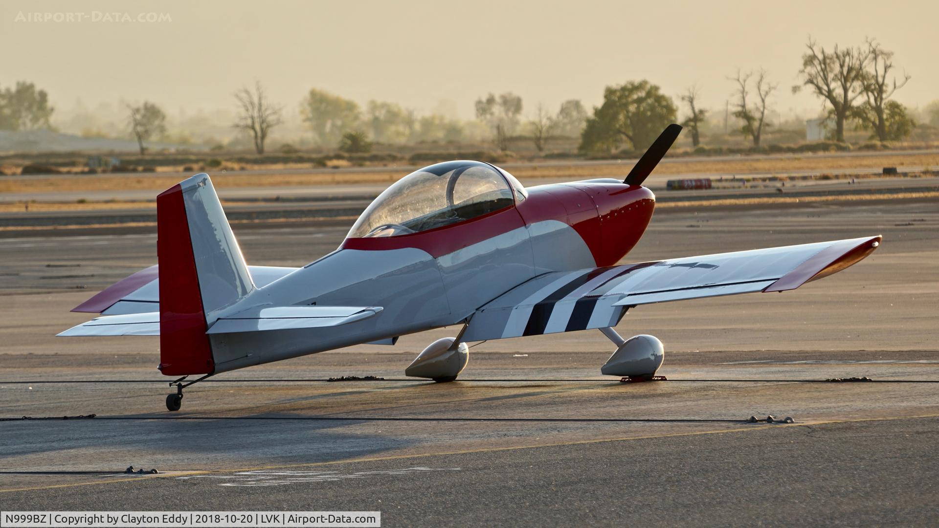 N999BZ, 2005 Vans RV-8 C/N 80084, Livermore Airport California 2018.
