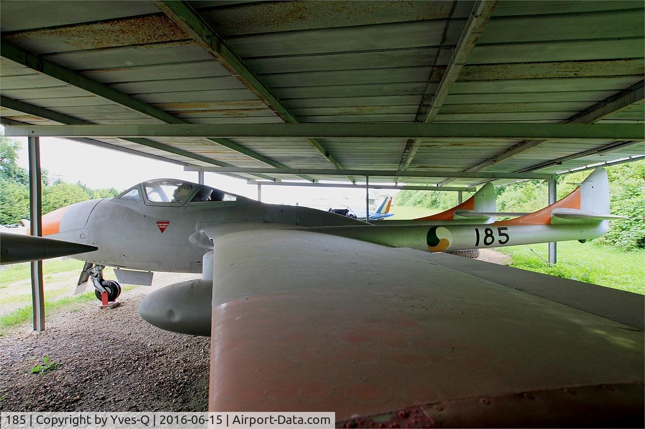185, De Havilland DH-115 Vampire T.55 C/N 15775, De Havilland DH-115 Vampire T.55, Savigny-Les Beaune Museum