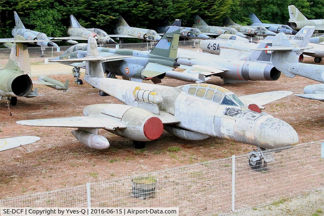 SE-DCF, 1953 Gloster Meteor TT.20 C/N AW5562, Gloster Meteor TT.20, Savigny-Les Beaune Museum