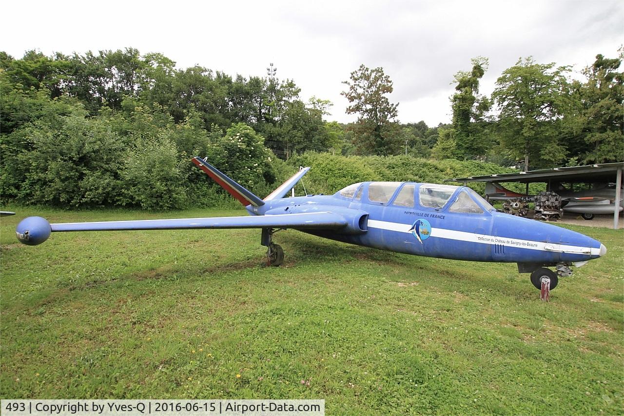 493, Fouga CM-170R Magister C/N 14, Fouga CM-170R Magister, Savigny-Les Beaune Museum