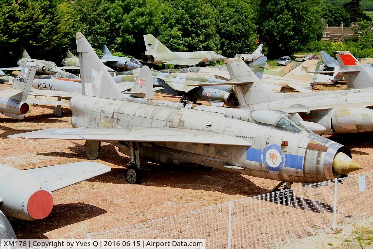XM178, 1960 English Electric Lightning F.1A C/N 95065, English Electric Lightning F.1A, Savigny-Les Beaune Museum