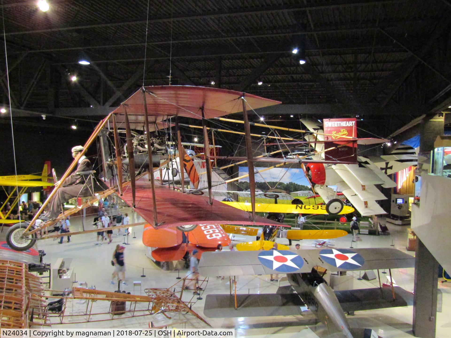 N24034, 1966 Curtiss 1912 A-1 C/N 12, at EAA museum