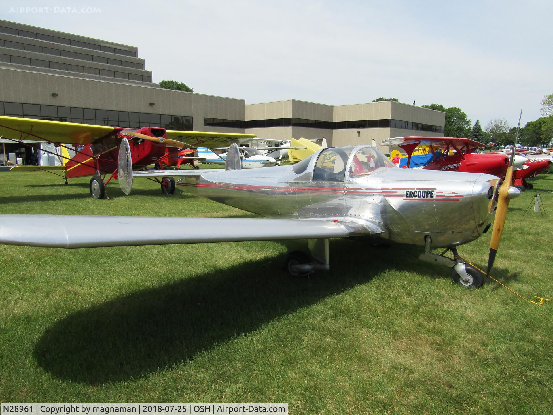 N28961, 1941 Erco 415C Ercoupe C/N 57, ergo Erco
