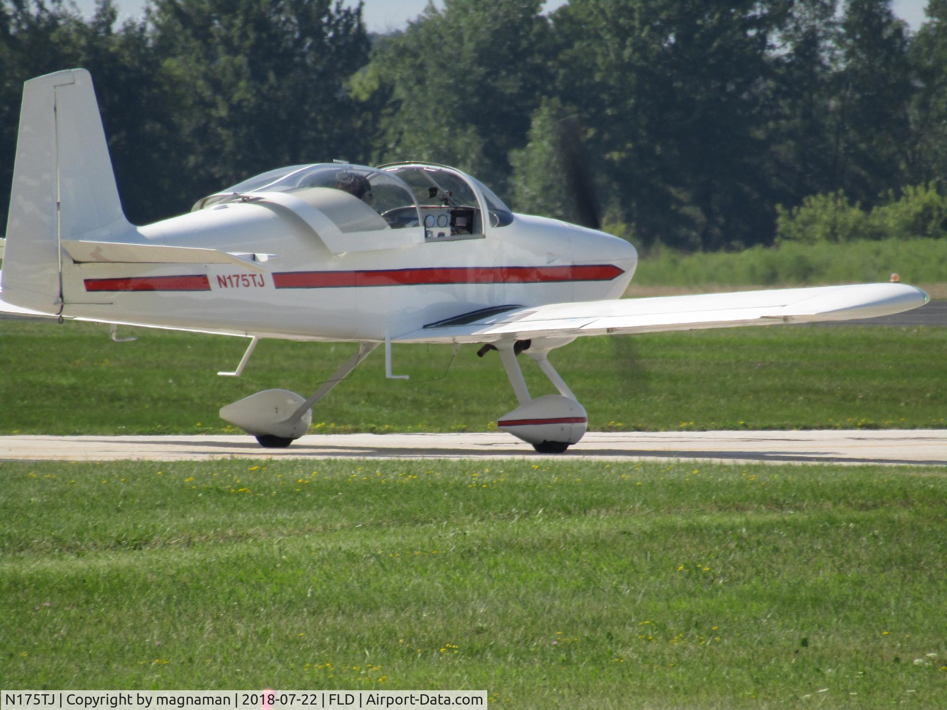 N175TJ, 2005 Vans RV-7A C/N 70386, landing at FLD