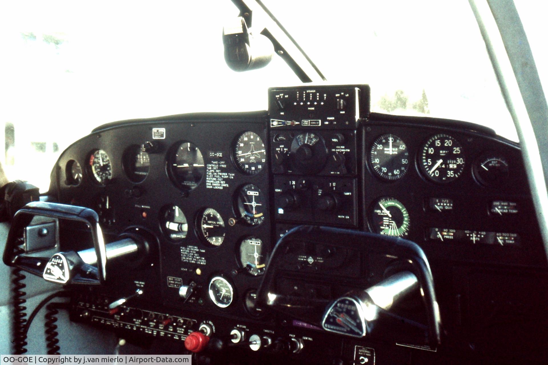 OO-GOE, 1963 Piper PA-24-250 Comanche C/N 243364, Ghent, Belgium'79