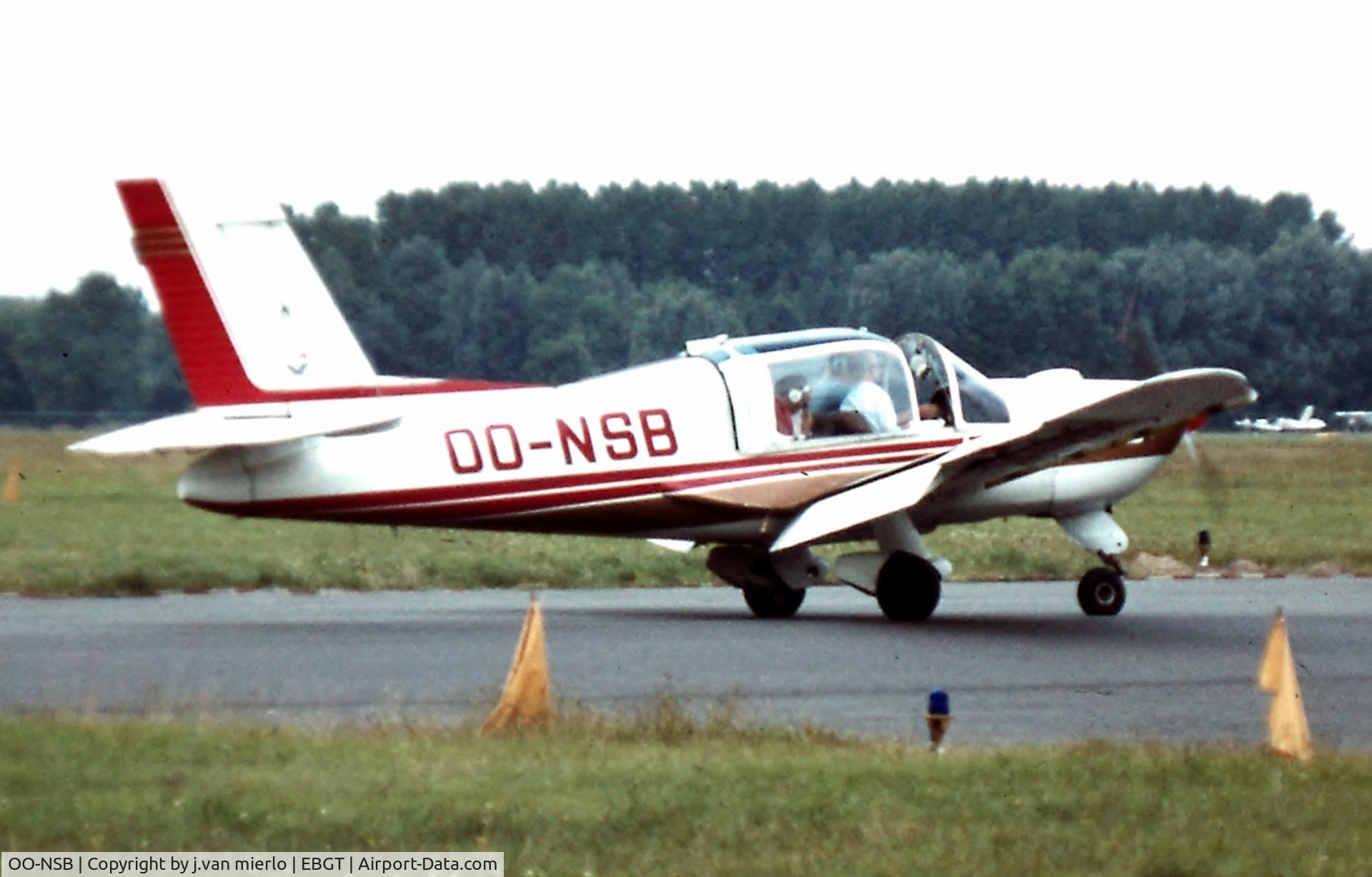 OO-NSB, Morane-Saulnier MS-892A Rallye Commodore 150 C/N 10470, Ghent, Belgium '79