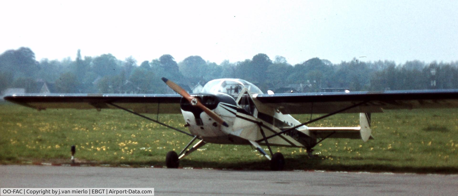 OO-FAC, 1948 SNCAC NC.858 C/N 12, Ghent, Belgium '79