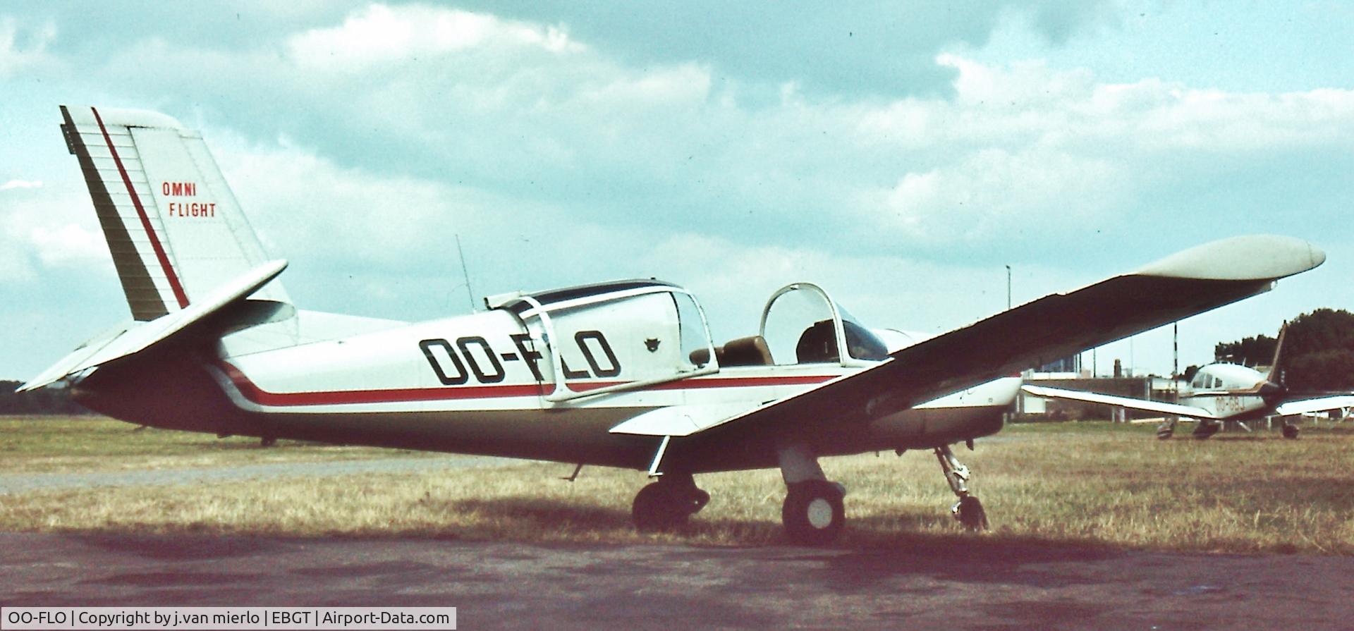 OO-FLO, 1977 Socata MS-880B Rallye Club C/N 2957, OMNI FLIGHT Ghent, Belgium '79