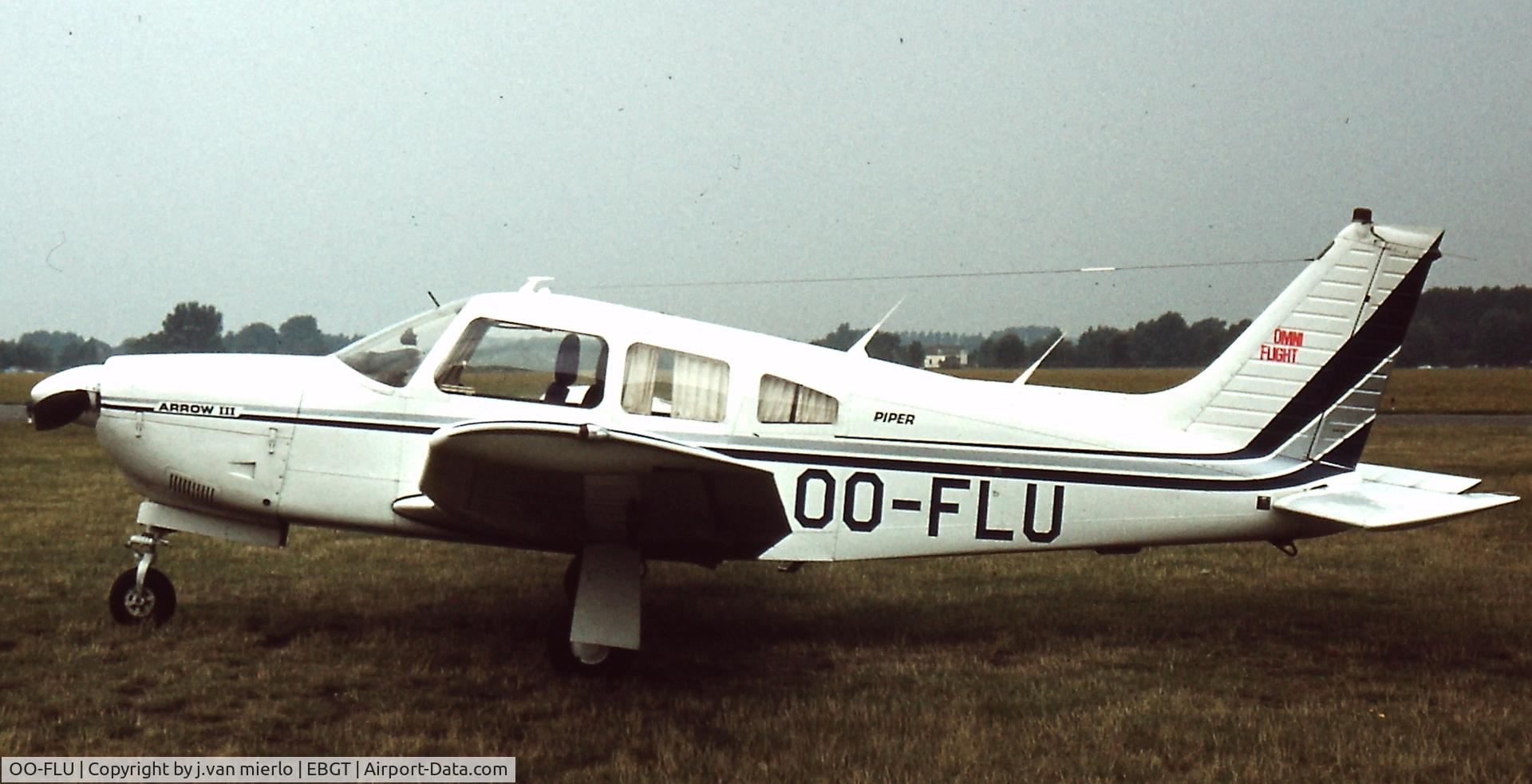 OO-FLU, 1977 Piper PA-28R-201 Cherokee Arrow III C/N 28R-7837026, Ghent, Belgium '79