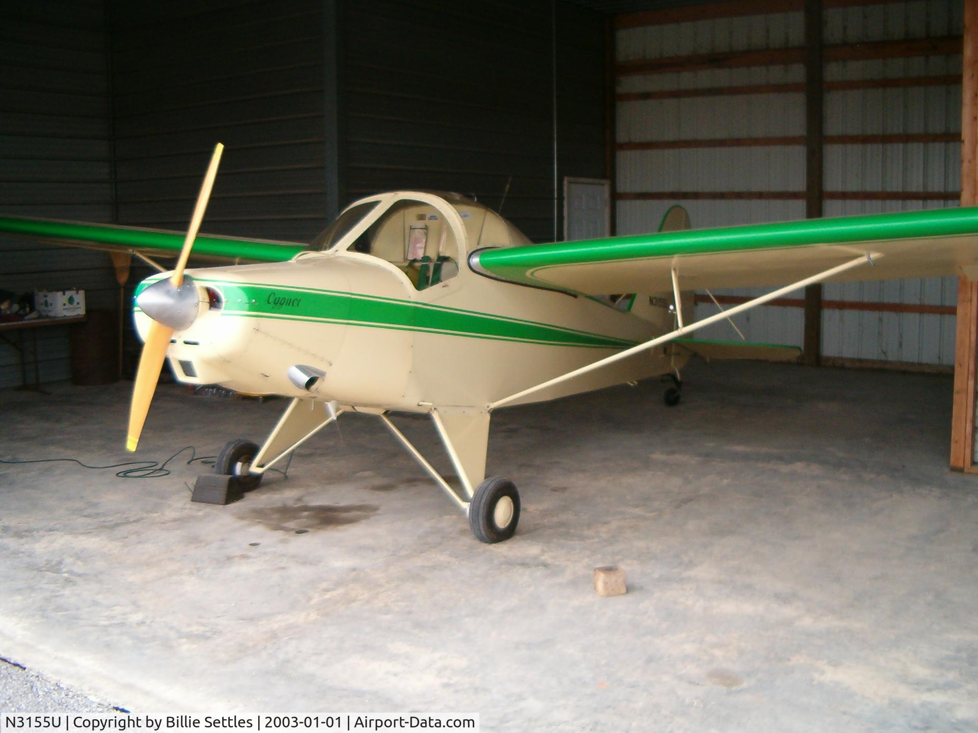 N3155U, 1992 Hapi Cygnet SF-2A C/N 295, Left side