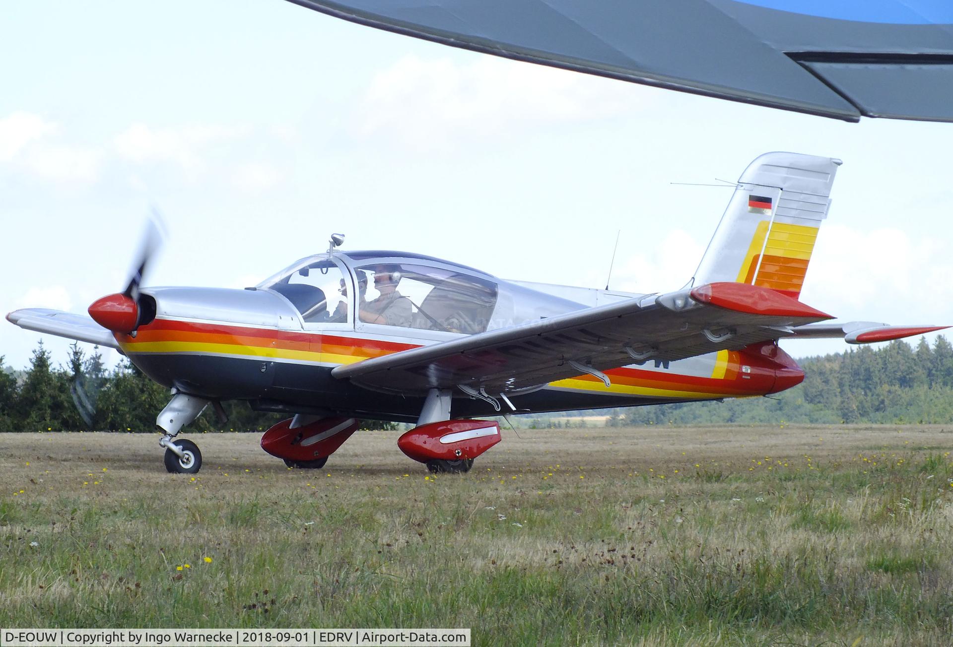 D-EOUW, Socata MS-893E Rallye 180GT C/N 12845, SOCATA MS.893E Rallye 180GT Gaillard at the 2018 Flugplatzfest Wershofen