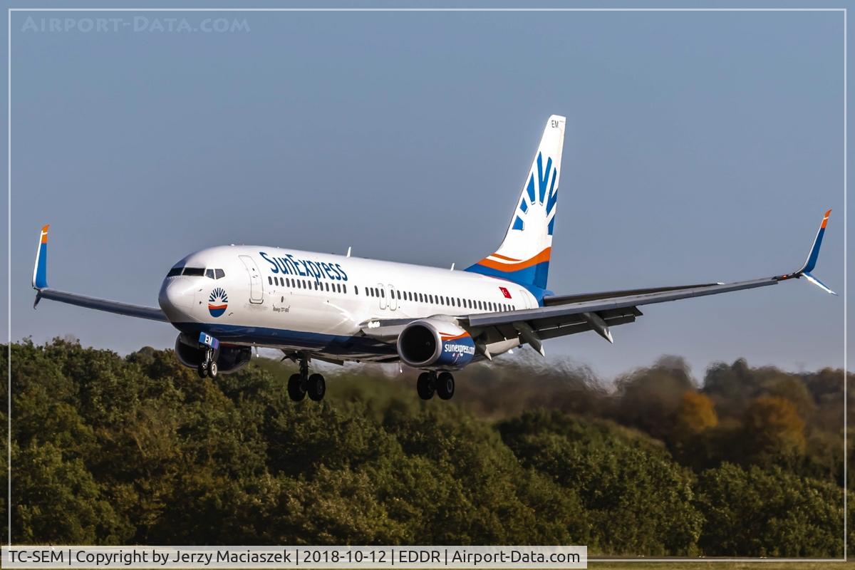 TC-SEM, 2015 Boeing 737-8HC C/N 61173, Boeing 737-8HC