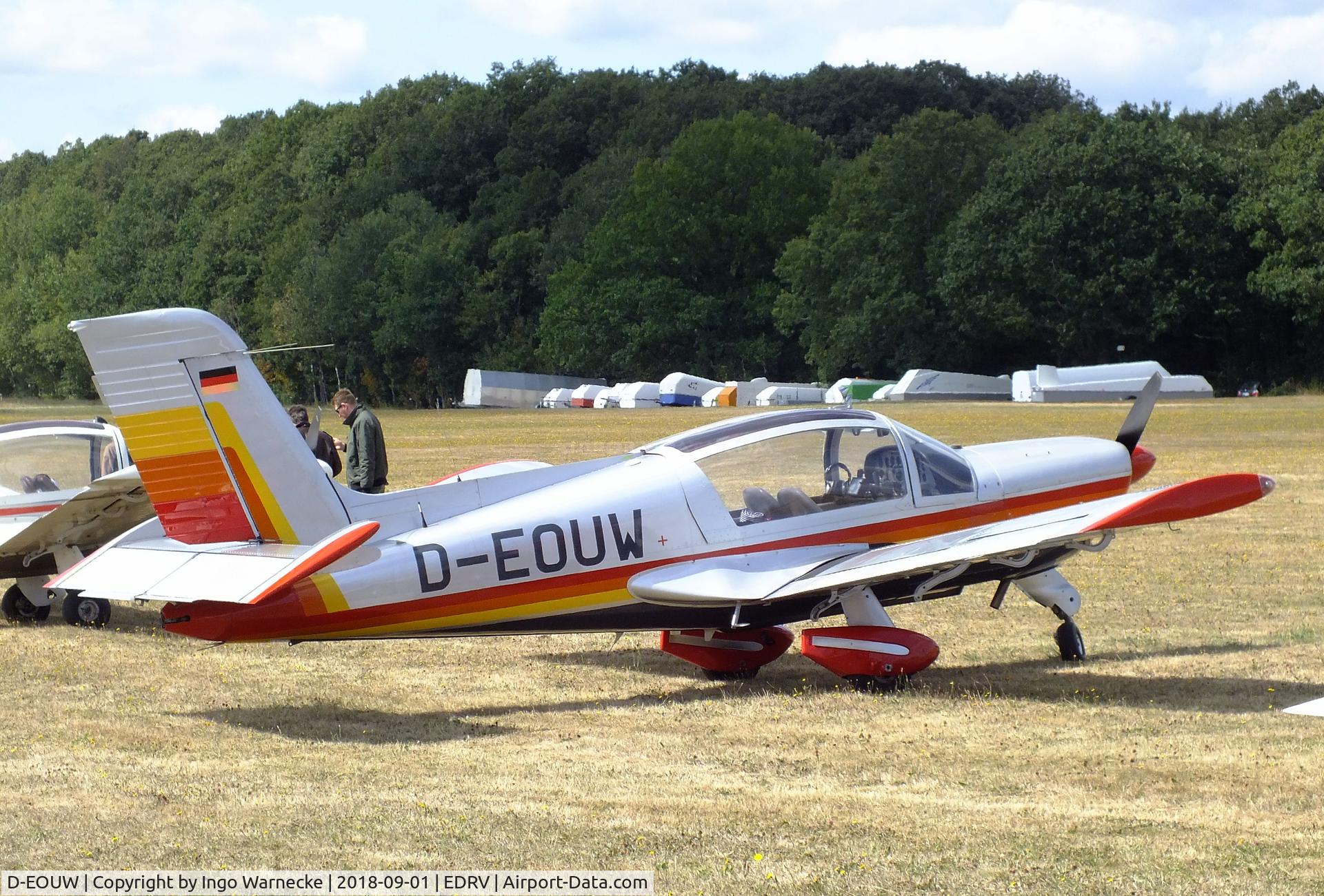 D-EOUW, Socata MS-893E Rallye 180GT C/N 12845, SOCATA MS.893E Rallye 180GT Gaillard at the 2018 Flugplatzfest Wershofen