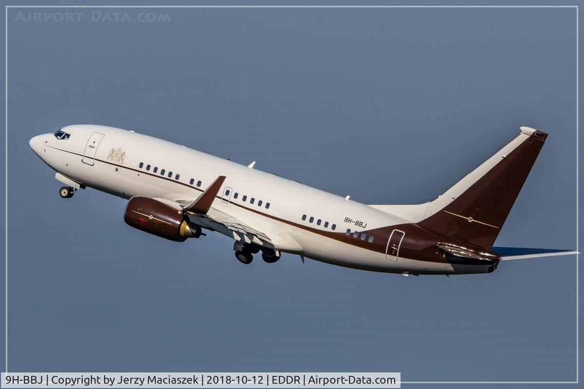 9H-BBJ, 2000 Boeing 737-7BC C/N 30791, Boeing 737-7BC
