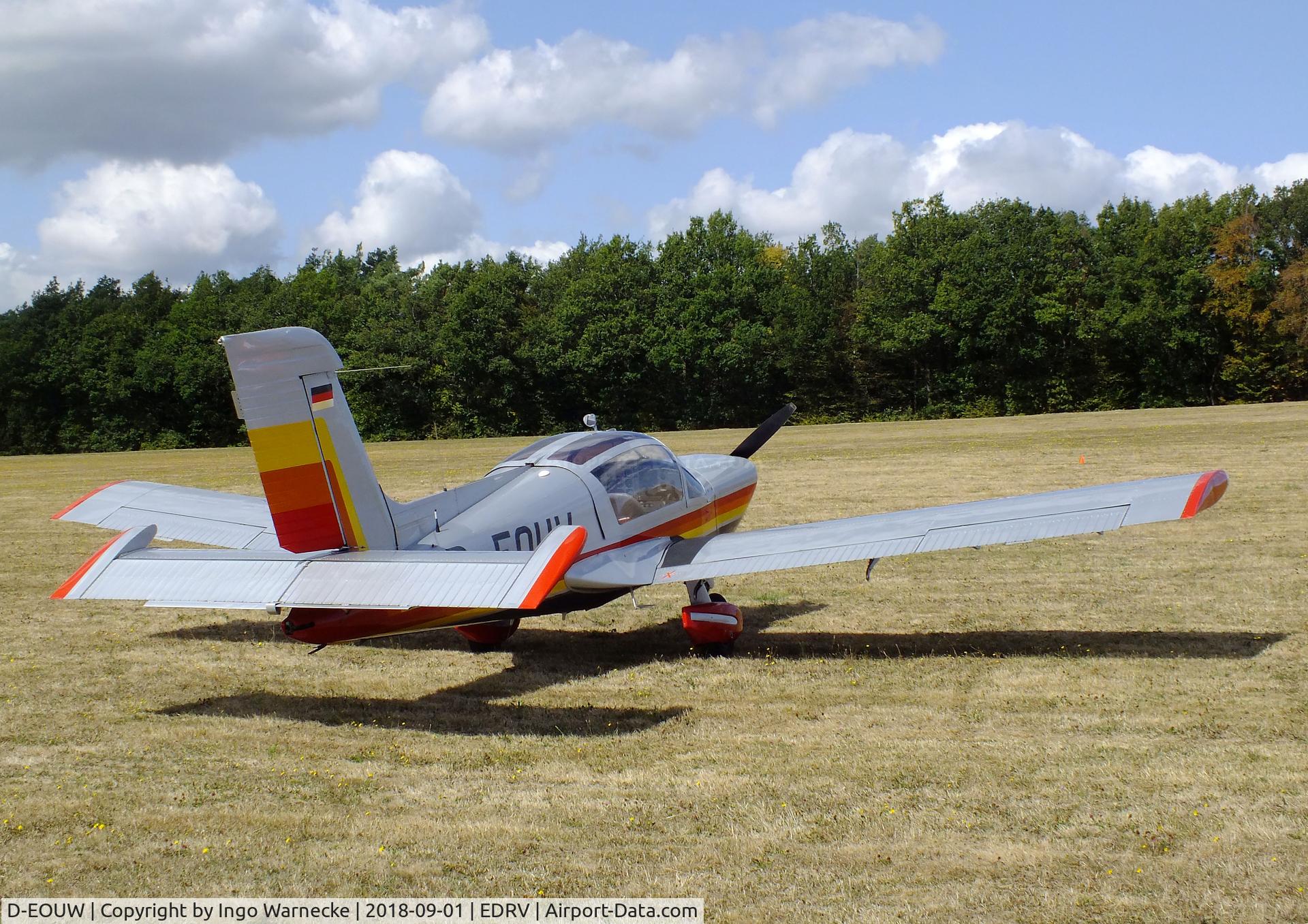 D-EOUW, Socata MS-893E Rallye 180GT C/N 12845, SOCATA MS.893E Rallye 180GT Gaillard at the 2018 Flugplatzfest Wershofen