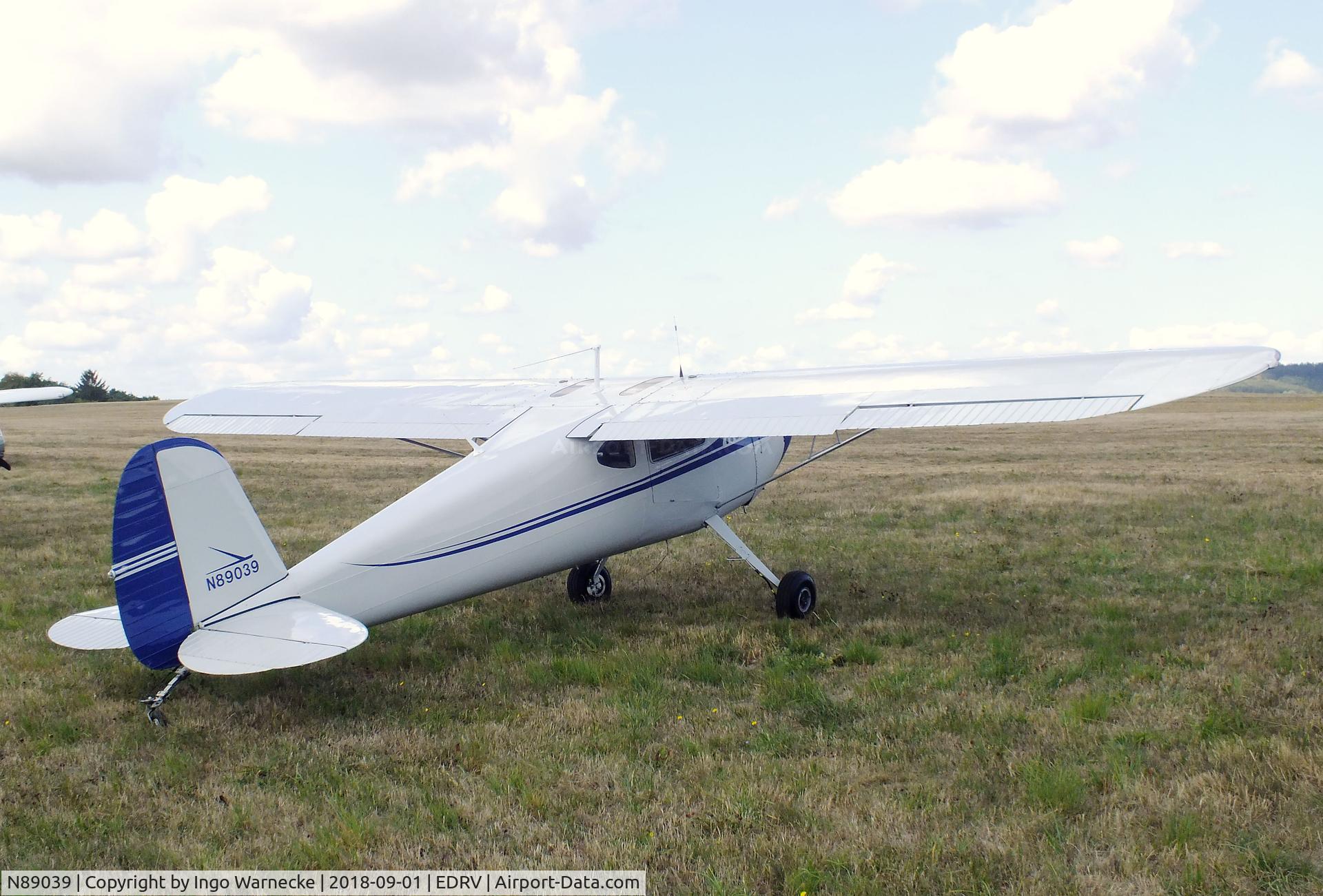 N89039, 1946 Cessna 140 C/N 8043, Cessna 140 at the 2018 Flugplatzfest Wershofen