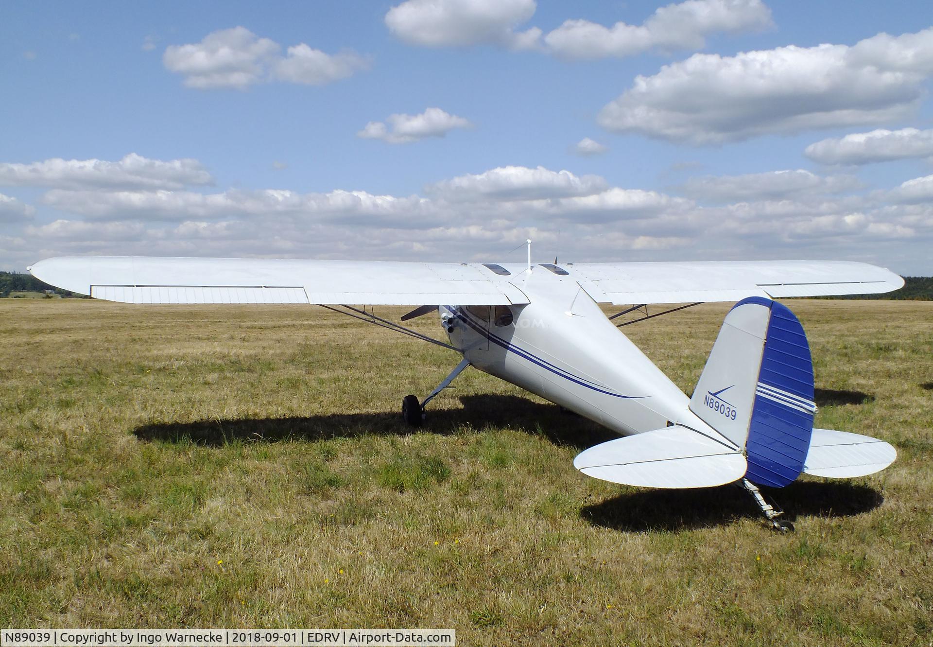 N89039, 1946 Cessna 140 C/N 8043, Cessna 140 at the 2018 Flugplatzfest Wershofen