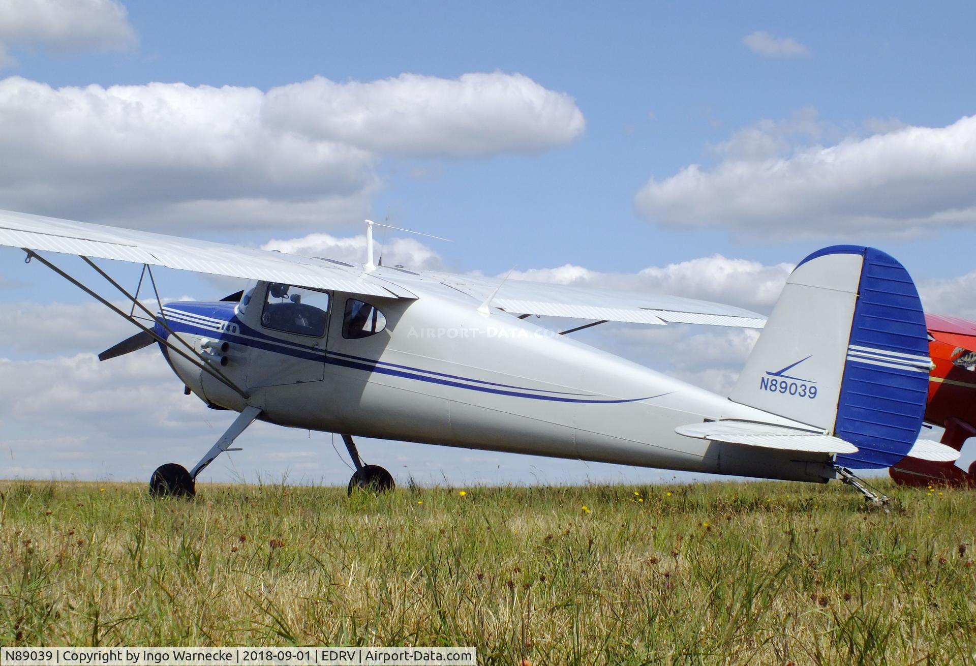 N89039, 1946 Cessna 140 C/N 8043, Cessna 140 at the 2018 Flugplatzfest Wershofen