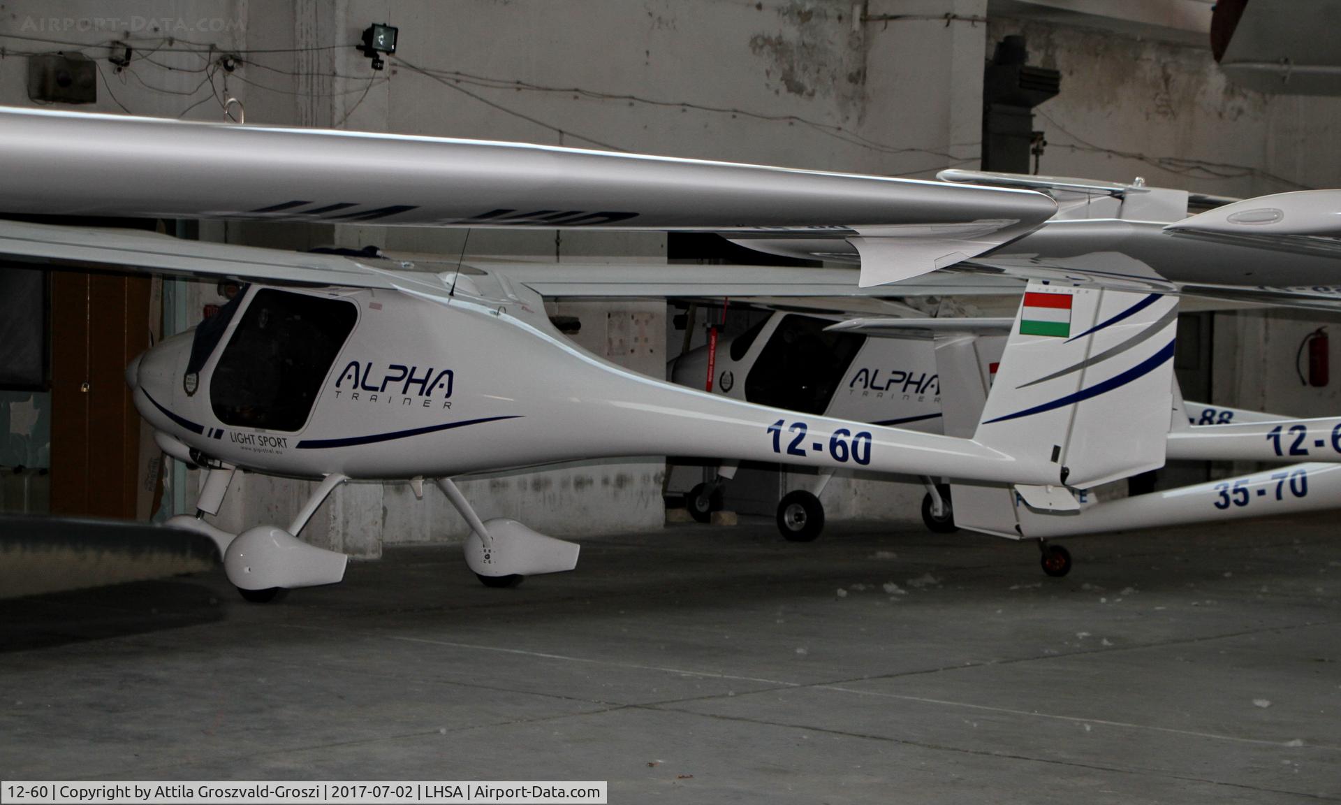 12-60, 2015 Pipistrel Alpha Trainer C/N 782 AT 912, LHSA, Szentkirályszabadja Airport, ex Military Air Base, Hungary