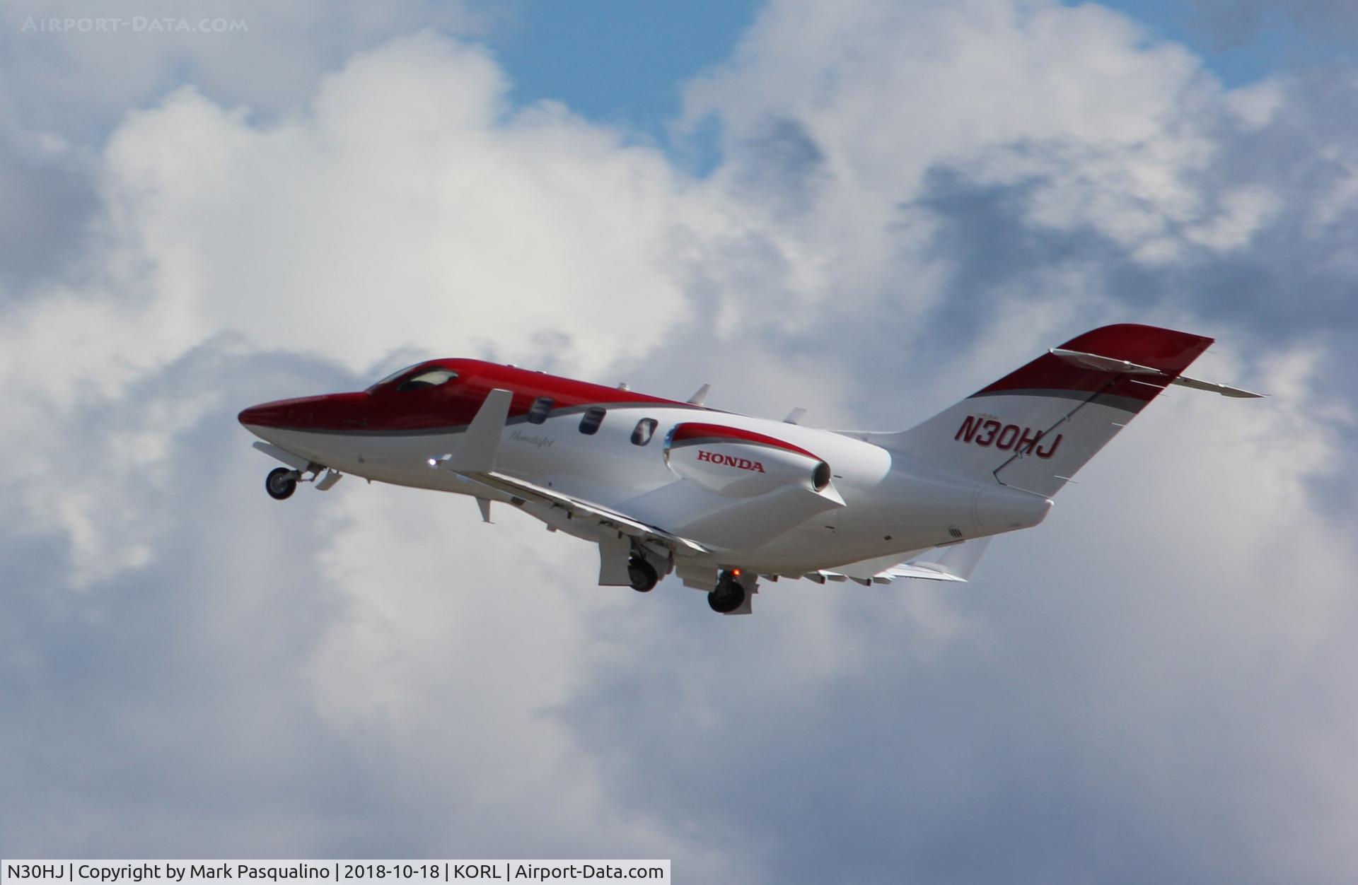 N30HJ, 2018 Honda HA-420 HondaJet C/N 42000096, Honda HA-420