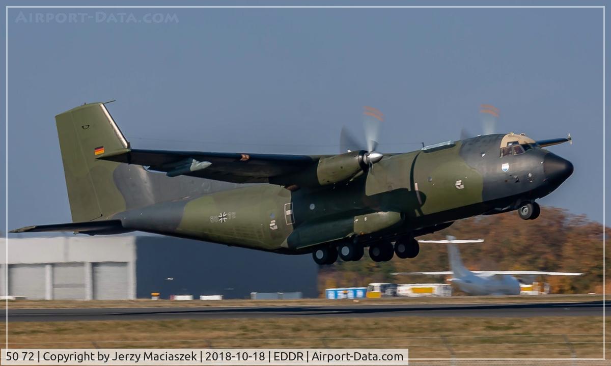 50 72, Transall C-160D C/N D109, Transall C-160D