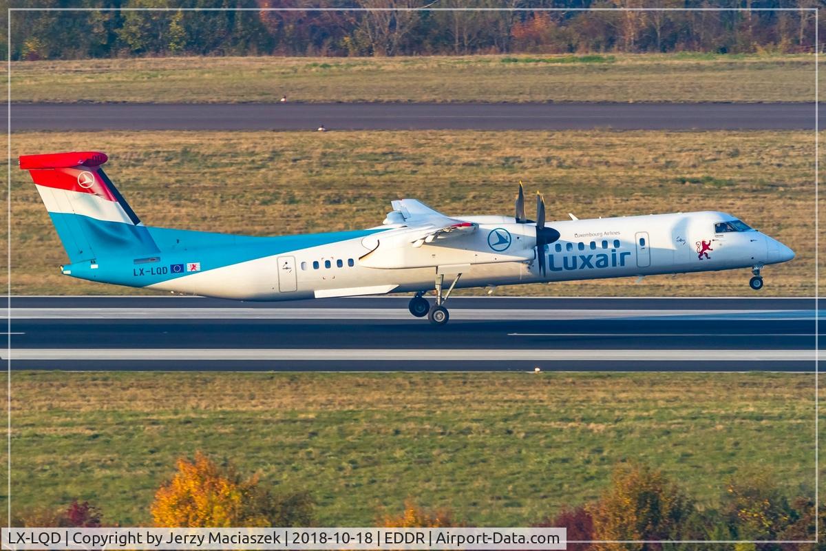 LX-LQD, 2016 De Havilland Canada DHC-8-402Q Dash 8 Dash 8 C/N 4525, De Havilland Canada DHC-8-402Q Dash 8