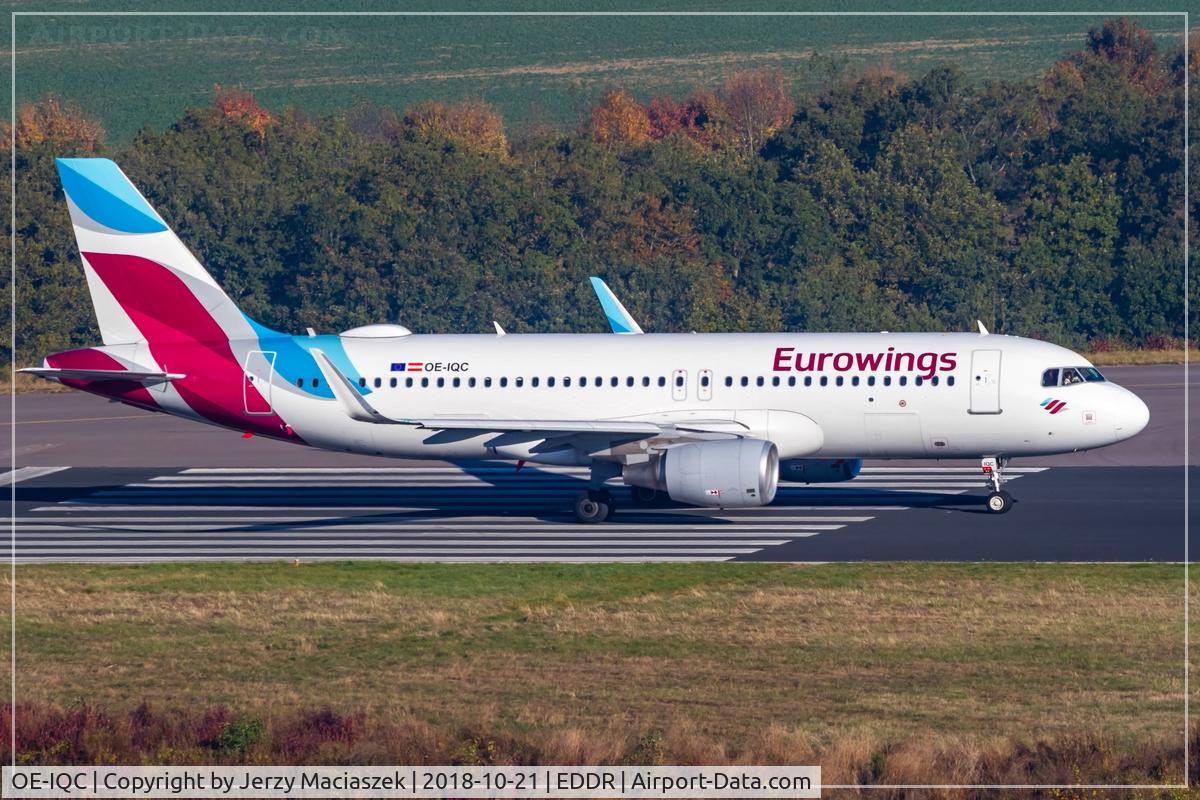 OE-IQC, 2016 Airbus A320-214 C/N 7019, Airbus A320-214
