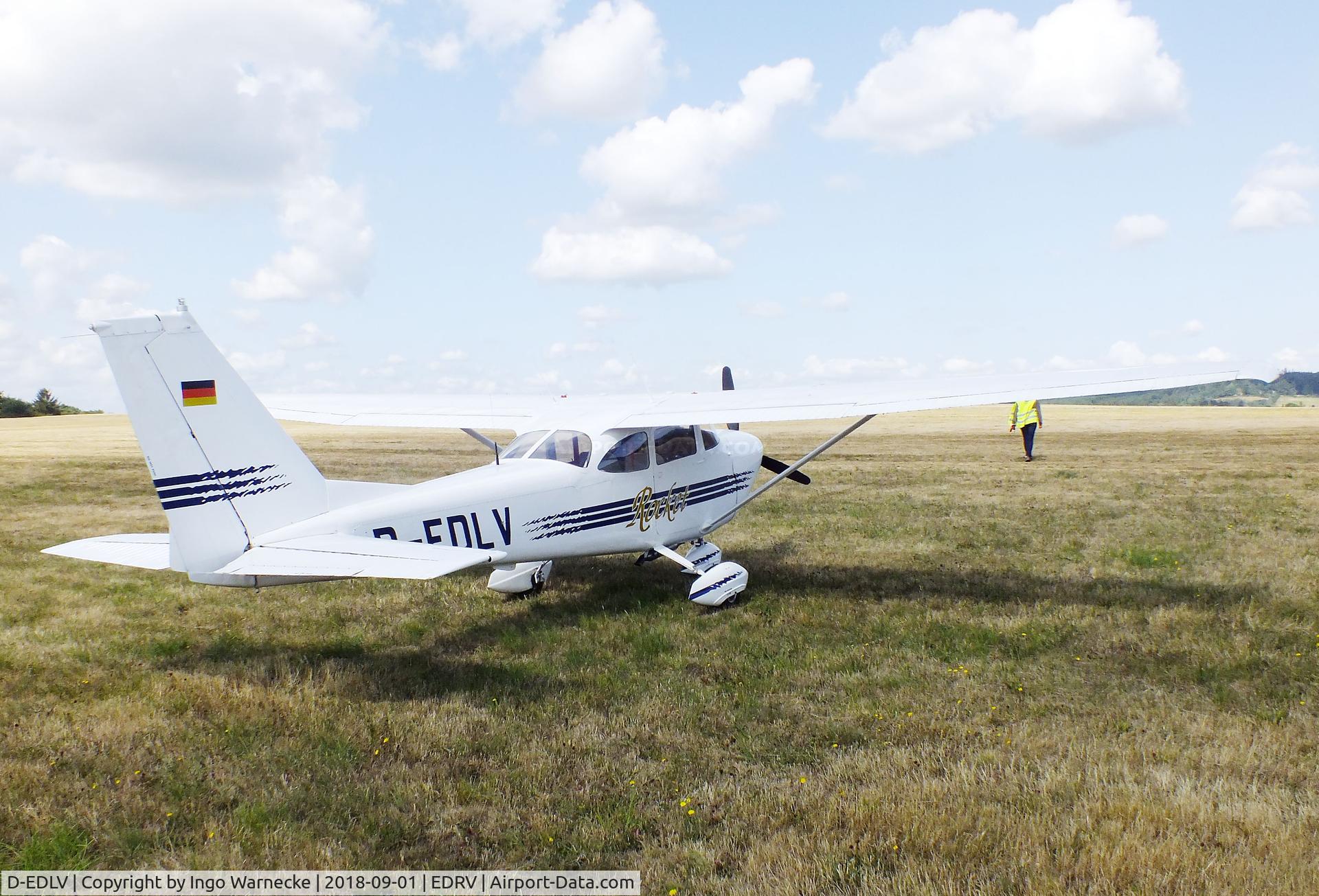 D-EDLV, Reims FR172E Reims Rocket C/N 0009, Cessna (Reims) FR172E at the 2018 Flugplatzfest Wershofen