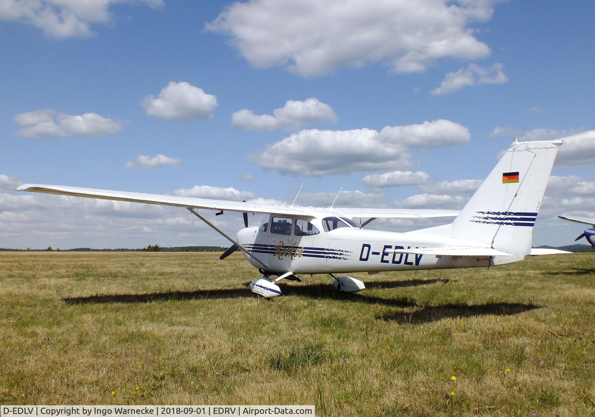D-EDLV, Reims FR172E Reims Rocket C/N 0009, Cessna (Reims) FR172E at the 2018 Flugplatzfest Wershofen