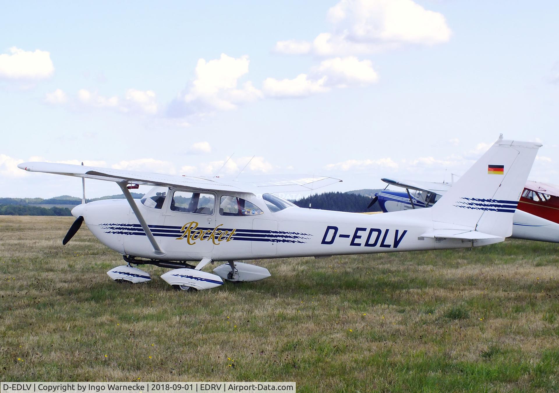D-EDLV, Reims FR172E Reims Rocket C/N 0009, Cessna (Reims) FR172E at the 2018 Flugplatzfest Wershofen