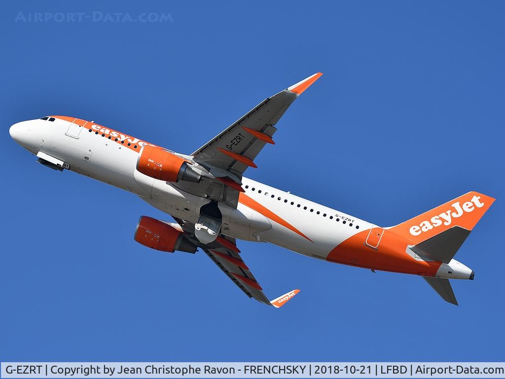 G-EZRT, 2018 Airbus A320-214 C/N 8162, U24423 take off runway 23 to Brussels (BRU)