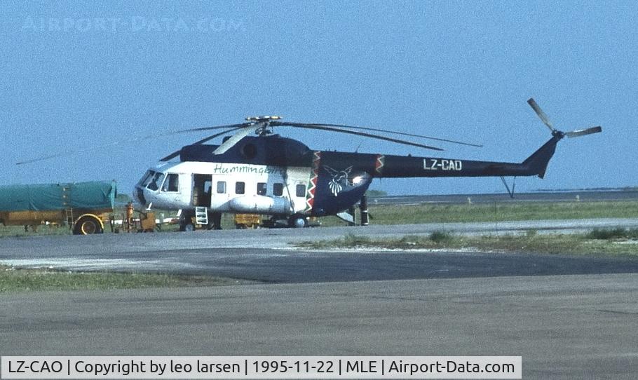 LZ-CAO, 1974 MIL Mi-8P C/N 10307, Male 22.11.1995