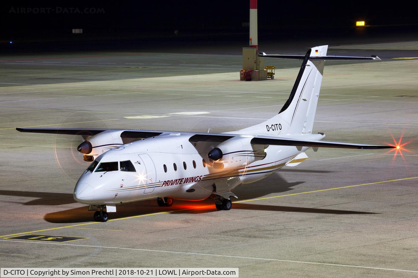 D-CITO, 1995 Dornier 328-100 C/N 3063, D-CITO @ Linz Airport