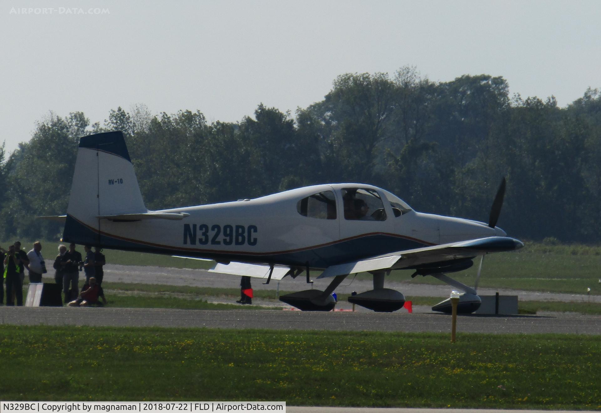 N329BC, 2006 Vans RV-10A C/N 40190, taxying around