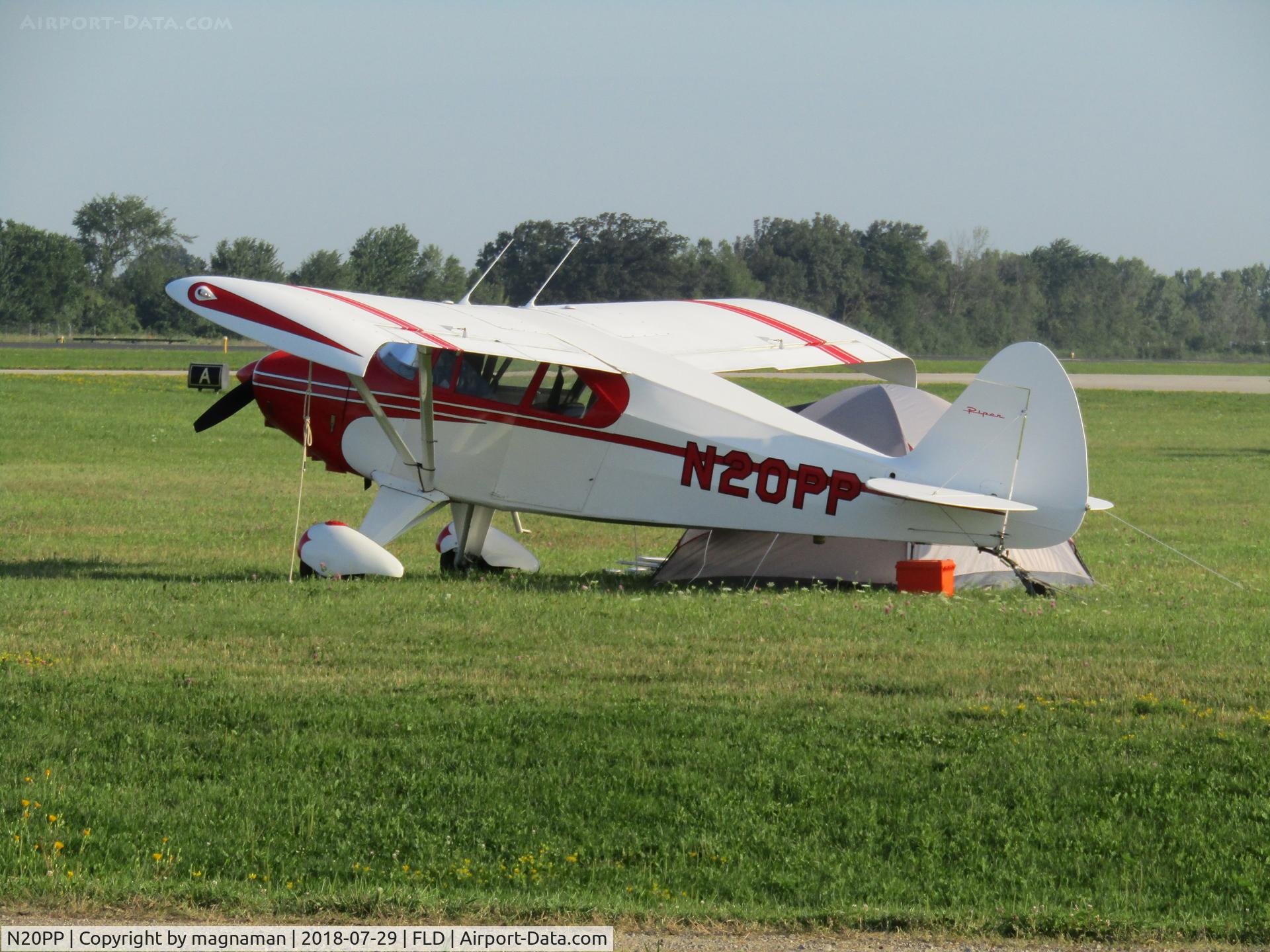 N20PP, 1956 Piper PA-22-150 C/N 22-4554, awsome oldie