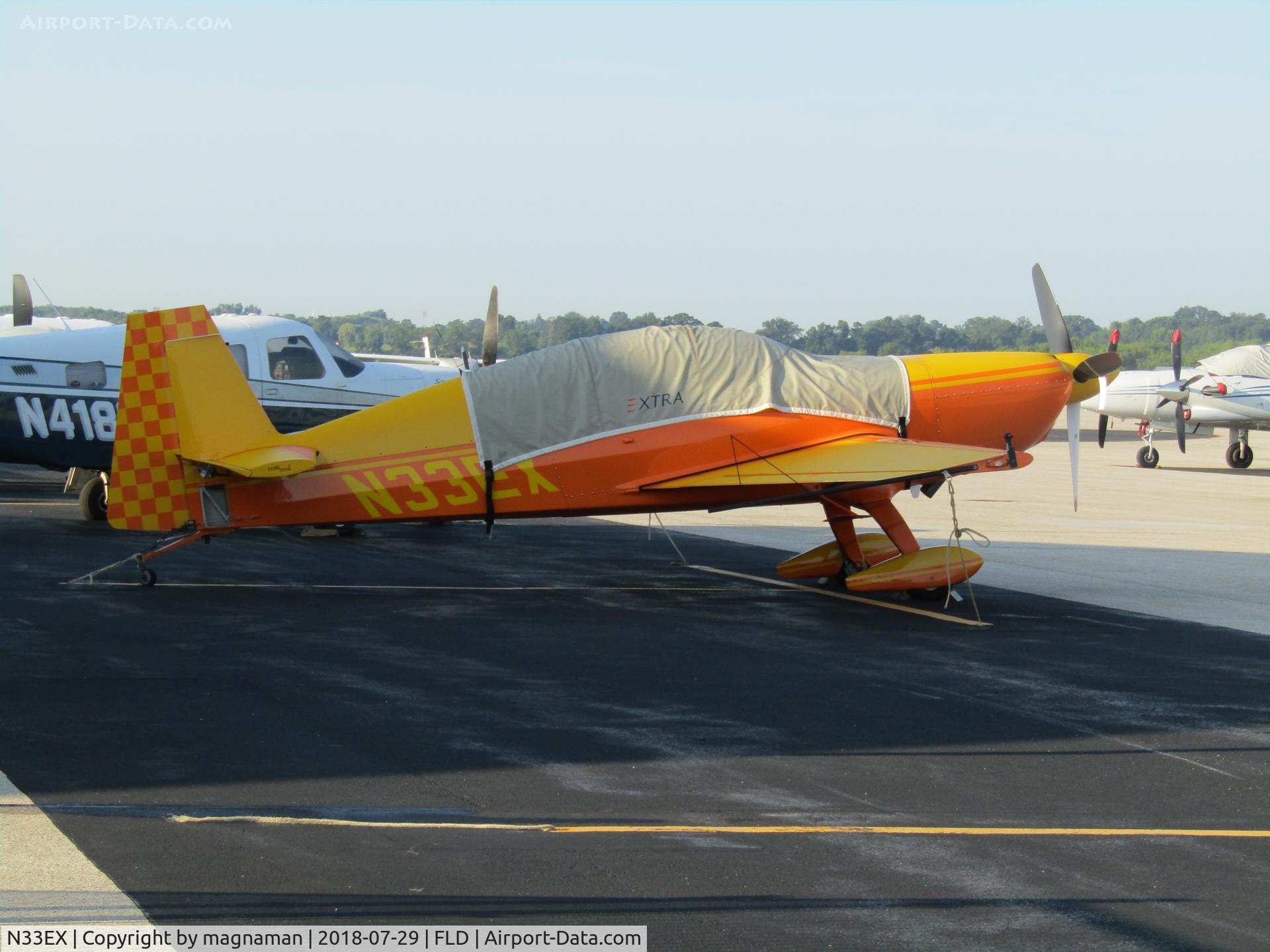 N33EX, Extra EA-300/L C/N 1234, at FLD post OSH
