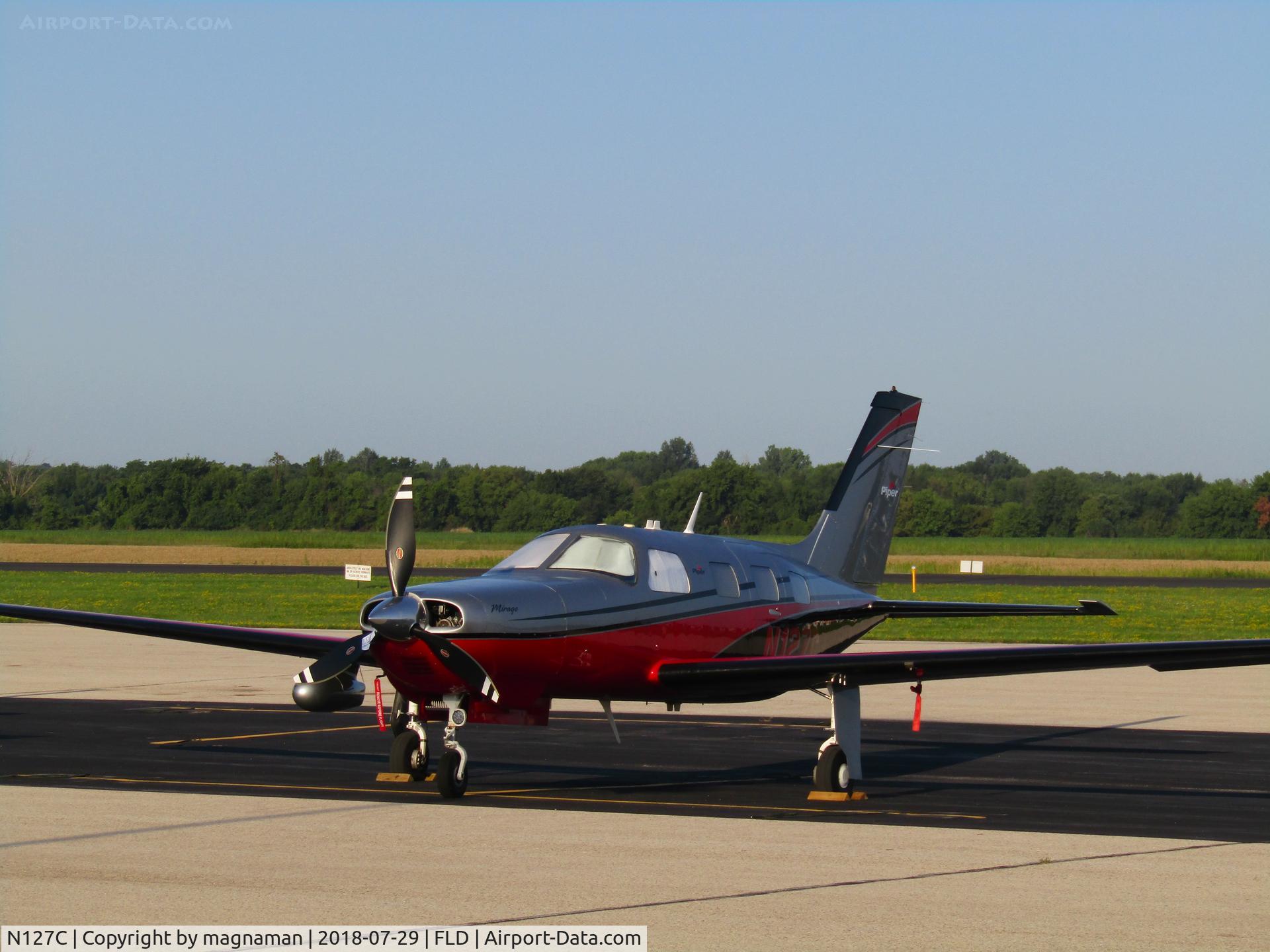 N127C, Piper PA 46-350P Malibu Mirage C/N 4636604, at FLD