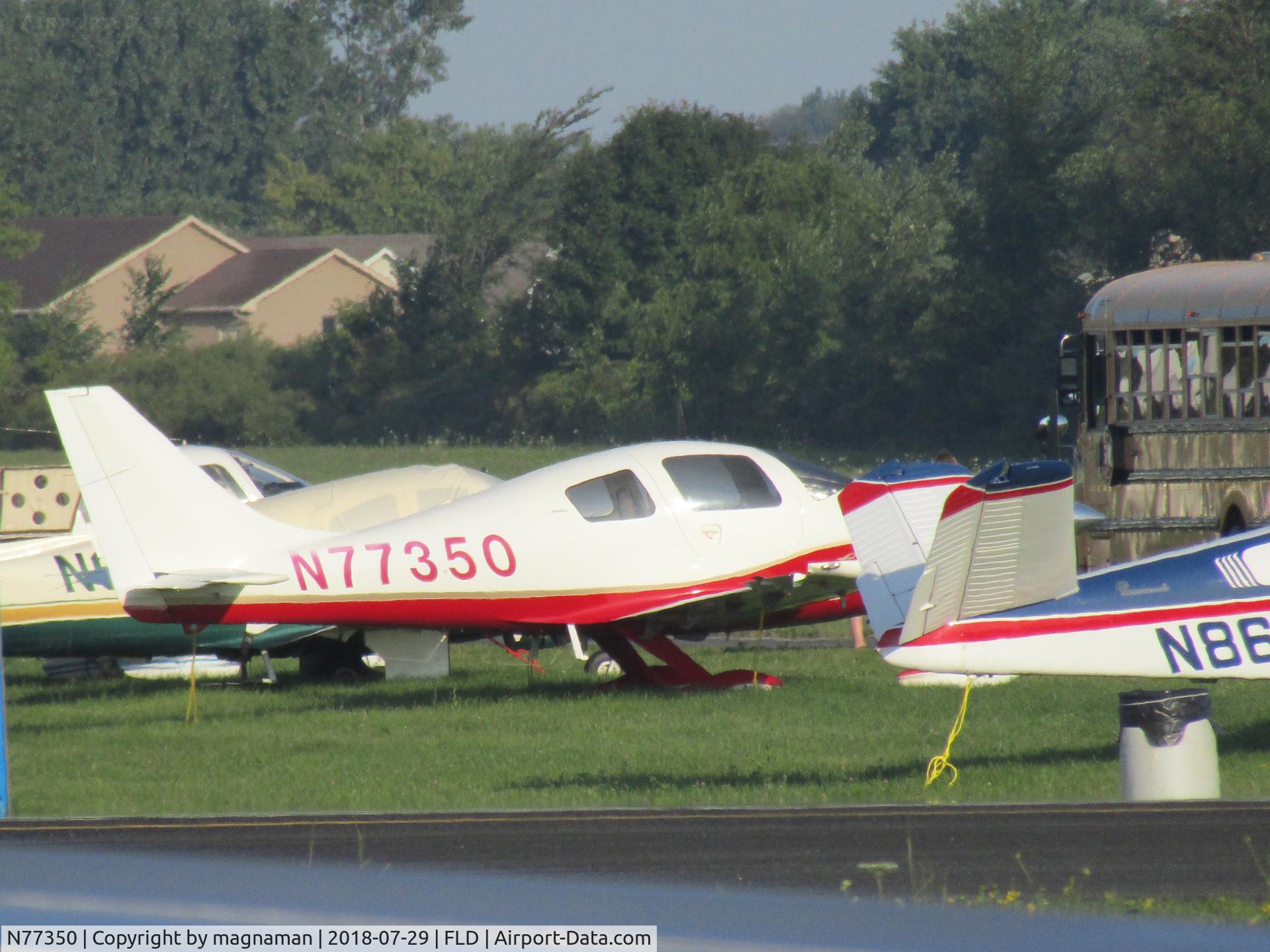 N77350, 2003 Lancair LC42-550FG C/N 42013, post OSH visit to fond du lac