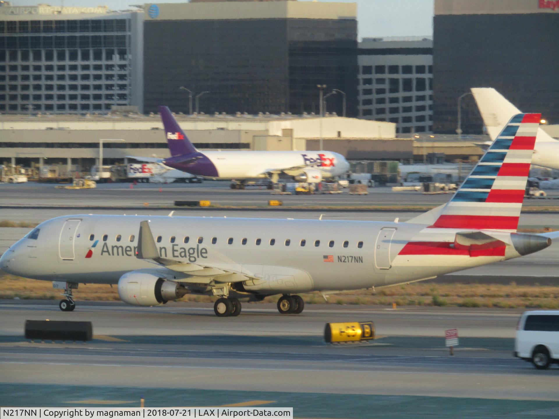 N217NN, 2015 Embraer 175LR (ERJ-170-200LR) C/N 17000515, another ERJ at LA