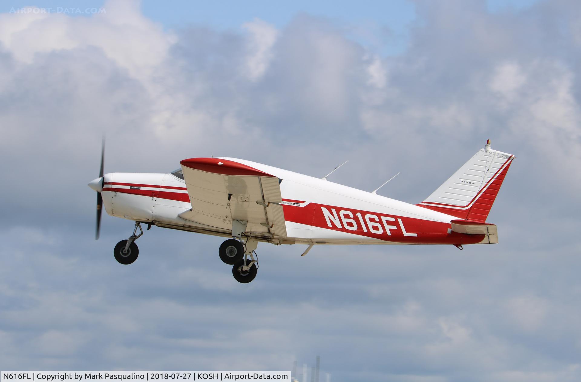 N616FL, 1971 Piper PA-28-140 C/N 28-7125498, Piper PA-28-140