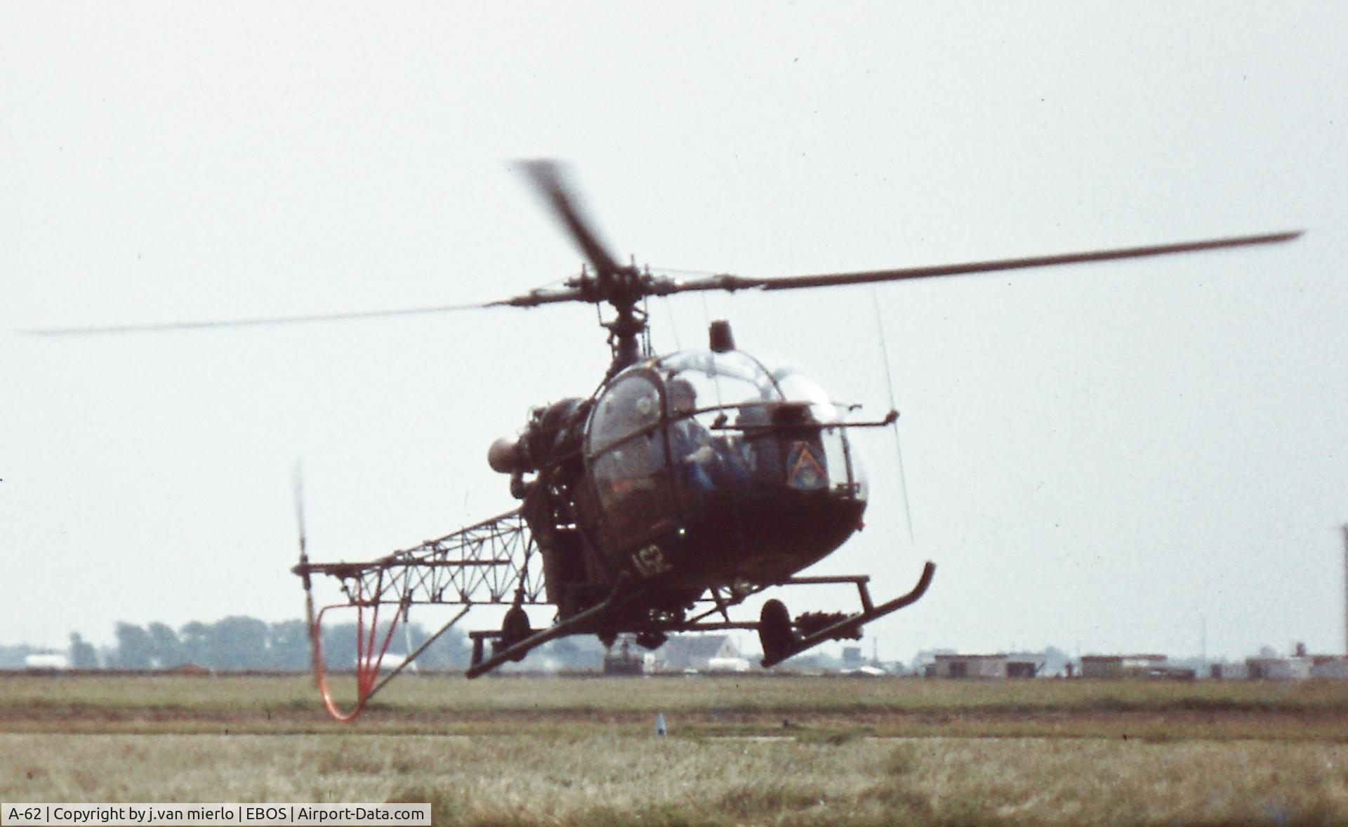 A-62, Sud Aviation SE 3180 Alouette II C/N 2035/659C-A111, Ostend Air Show