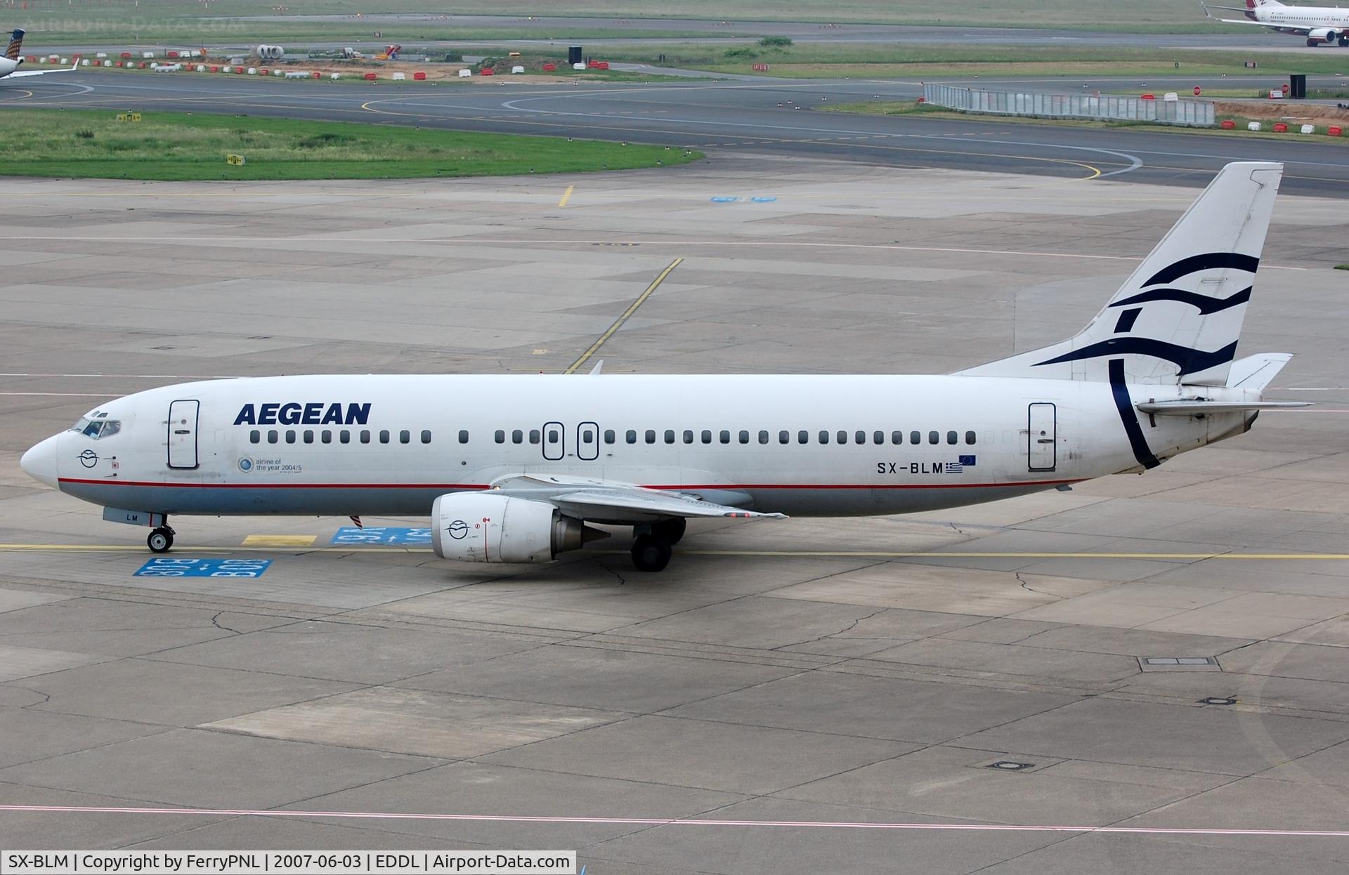 SX-BLM, 1991 Boeing 737-42C C/N 24813, Former Air UK Leisure and KLM B734 now flies with Air Blue