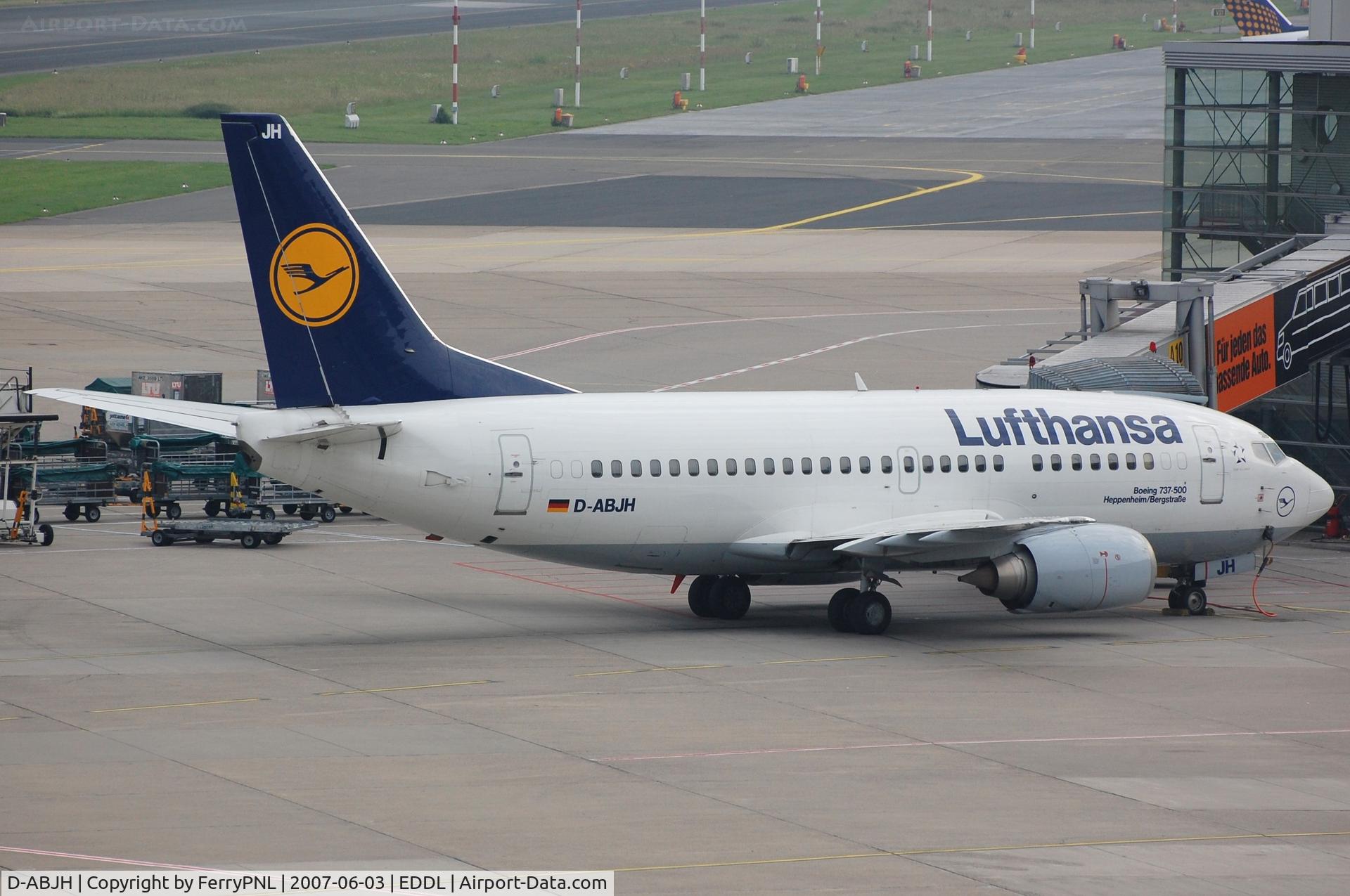 D-ABJH, 1991 Boeing 737-530 C/N 25357, Lufthansa B735. Plane scrapped in 2012.