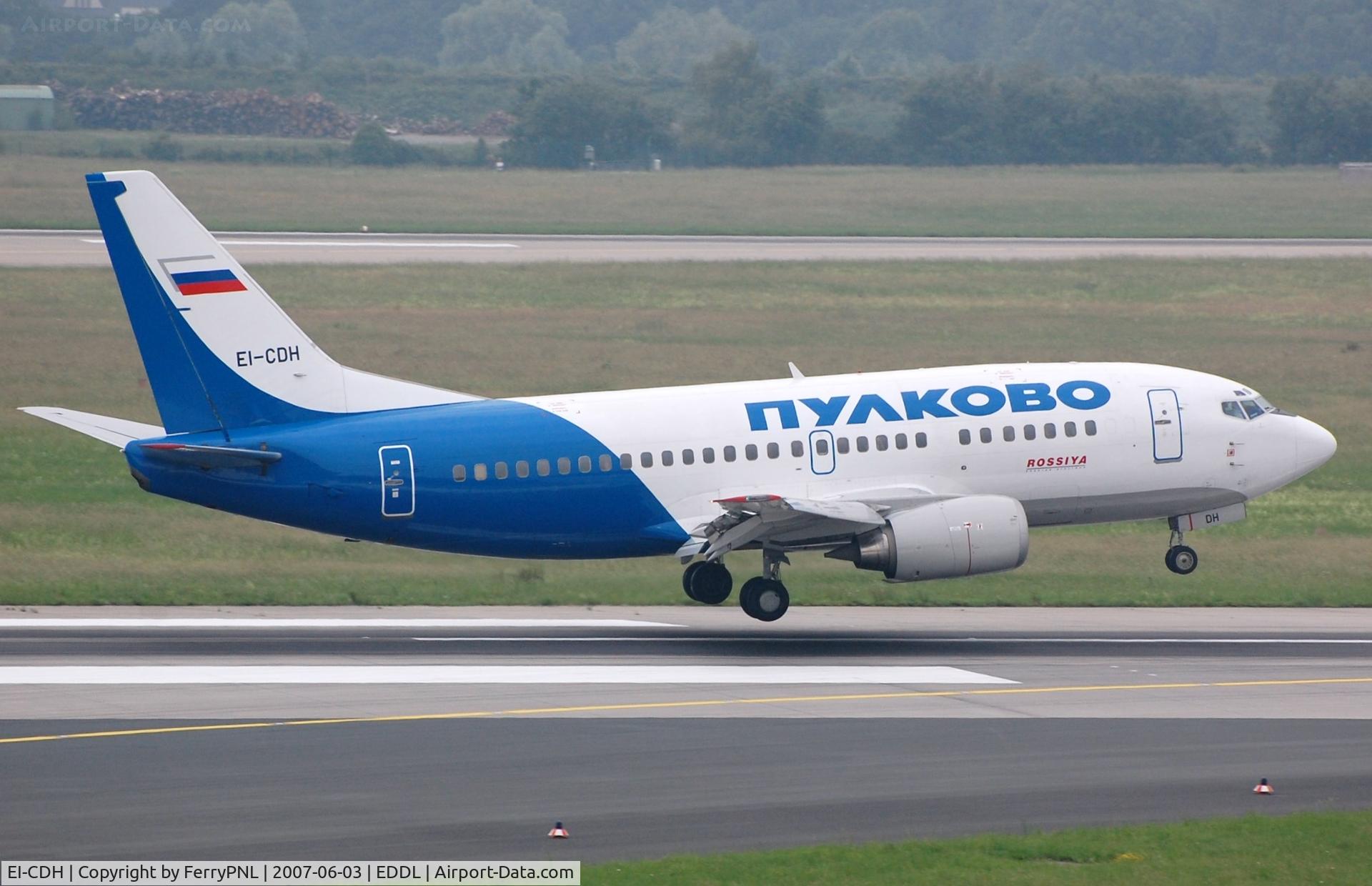 EI-CDH, 1992 Boeing 737-548 C/N 25739, Bykovo B735 landing